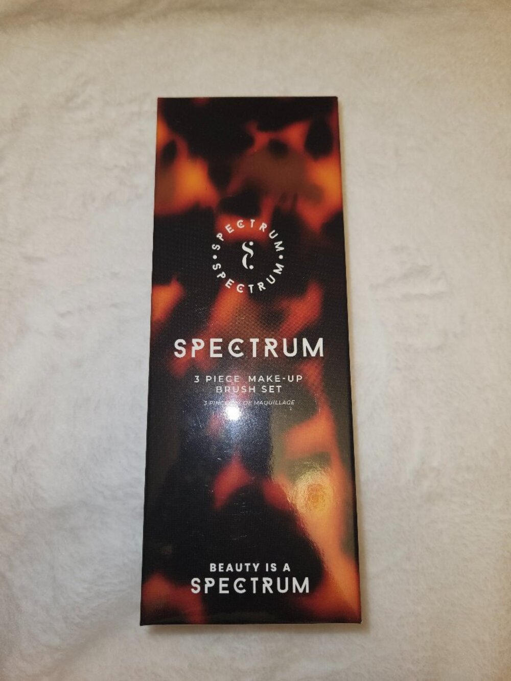 NWT NIB Spectrum 3 Piece Make-Up Brush Set - Sealed